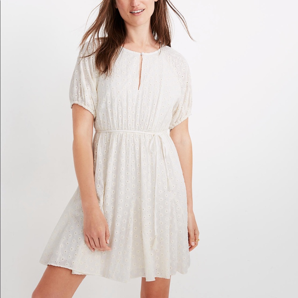 Madewell Eyelet dress